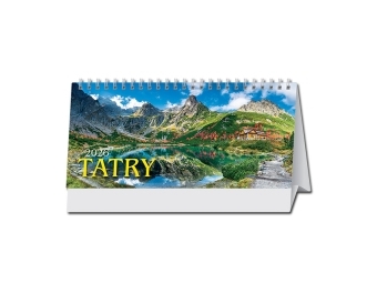 Kalendár 2026 TATRY, stolový, týždenný, stĺpcový, 29 listov, 297 x 138mm